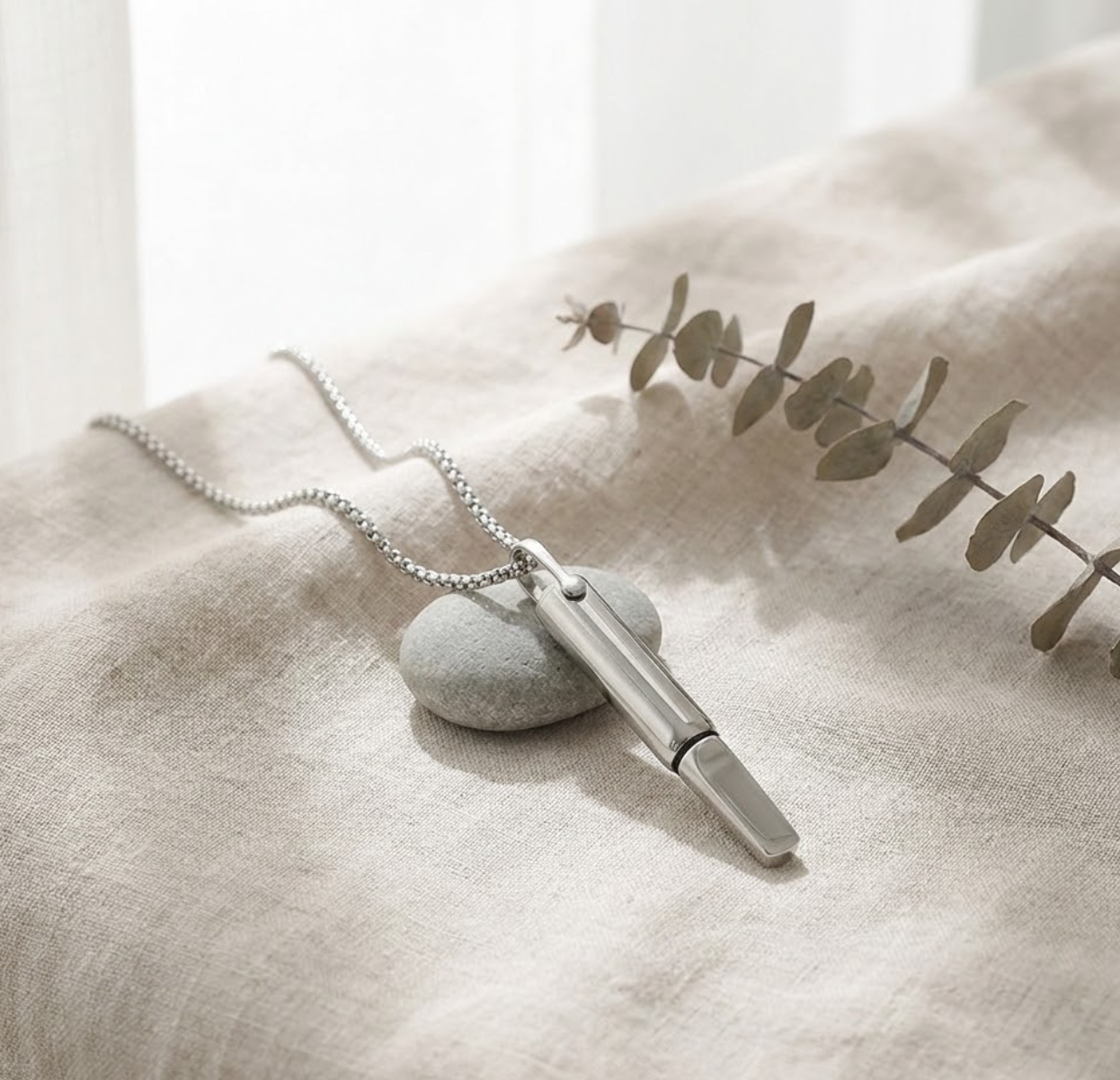 The Shift Pro | Aromatherapy Breathing Necklace with Silicone Tip & Safety Filter